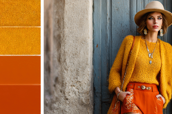 Terracota y mostaza: la paleta que calienta tu clóset otoñal